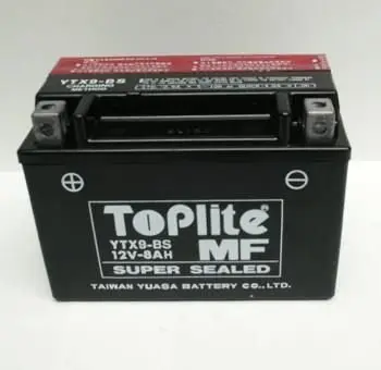 <strong>12V,8Ah,CCA 120 д. 152, ш. 88, в.106, електроліт в к-ті, вага 3,2 кг TOPLITE YTX9-BS (фото 1)</strong>