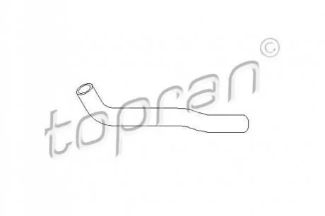 Шланг радиатора для Volkswagen TOPRAN 101452 фото товара