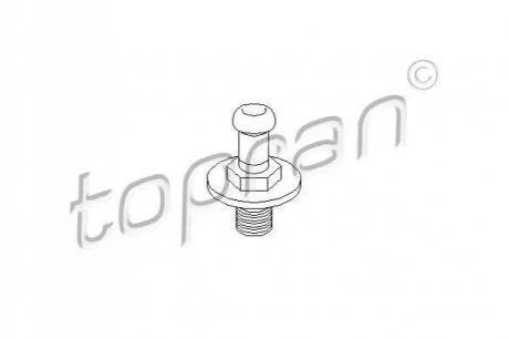 Шпилька замку дверного для Volkswagen, Audi, Seat TOPRAN 103542 фото товару