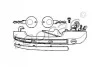 <strong>Ручка дверная (левая)) AUDI 80 79 TOPRAN 104174 (фото 1)</strong>