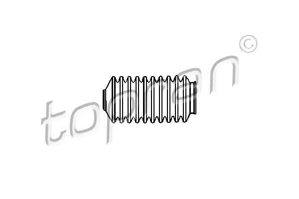 <strong>Чохол захисний Лів/Прав (довжина110мм 21мм/34мм) VW POLO, POLO II 0.9-1.4D 03.75-09.94 TOPRAN 104222 (фото 1)</strong>
