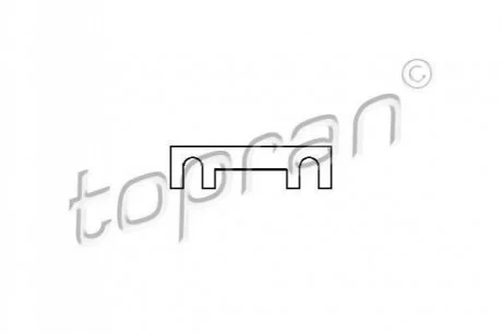 Запобіжник B80 для TOPRAN 104480 фото товару