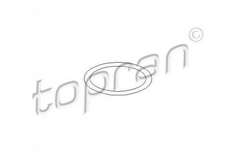 Уплотняющее кольцо, масляный радиатор. TOPRAN / HANS PRIES 104526