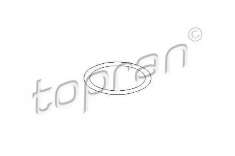 Кільце ущільнююче, масляний радіатор для Seat, Volkswagen, Ford, Mitsubishi, Audi TOPRAN 104526 фото товару