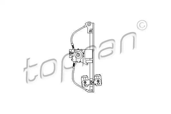 <strong>Стеклоподъемник TOPRAN 108673 (фото 1)</strong>