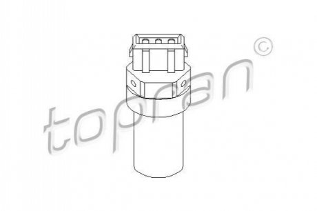 Датчик швидкості TOPRAN / HANS PRIES 108729 фото товару