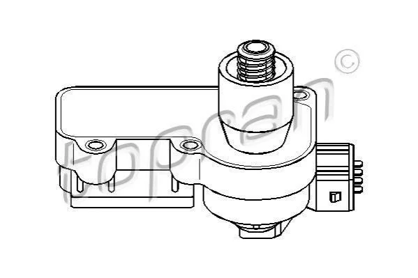 <strong>Позиціонер холостого ходу (4 pin,) AUDI 100 C3, 100 C4, 80 B3, 80 B4 CITROEN AX, ZX PEUGEOT 106 I, 205 II, 306 SEAT IBIZA II, TOLEDO I VW GOLF II, GOLF III, JETTA II 1.0-2.0 03.85-02.02 TOPRAN 108847 (фото 1)</strong>