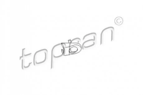 Кришка, ручка двері для Skoda, Volkswagen, Seat TOPRAN 108870 фото товару