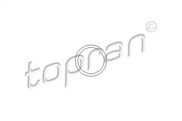 <strong>Прокладка, трубопровід системи охолодження TOPRAN 109639 (фото 1)</strong>