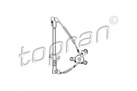 Склопідіймач для Audi TOPRAN 110449 фото товару