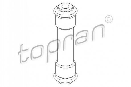 Втулка в сережки зад. ресори TOPRAN / HANS PRIES 110 662