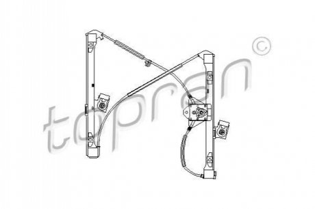 Стеклоподъемник TOPRAN / HANS PRIES 111253 фото товара