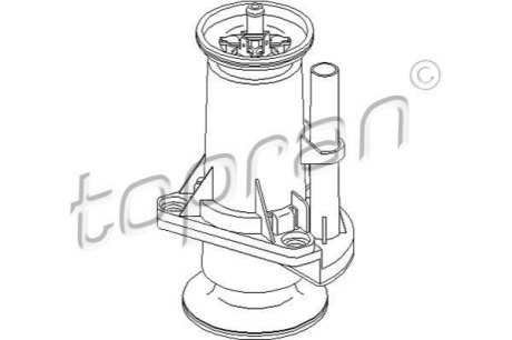 Насос паливний TOPRAN / HANS PRIES 111 863 фото товара