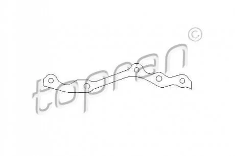 Прокладка кришки ГРМ OPEL FRONTERA A, OMEGA A, REKORD E, SENATOR A, SENATOR B 1.7-3.0 08.77-10.98 для TOPRAN 201228 фото товару