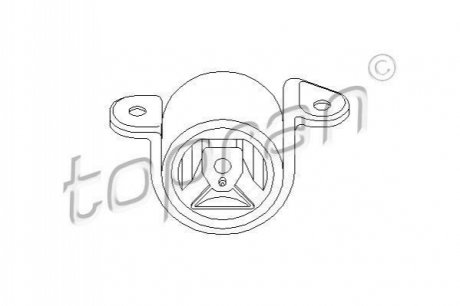 Подушка двигателя TOPRAN / HANS PRIES 201397