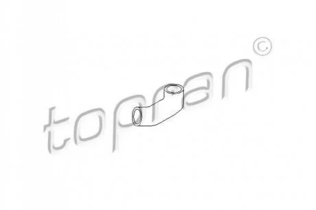 Шланг радіатора (система охолодження) для Opel, Vauxhall, Lada TOPRAN 205720 фото товару