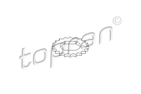 Шестерня колінвалу для TOPRAN 207768 фото товару