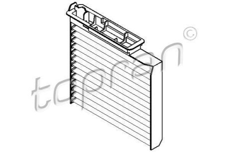 Фільтр салону TOPRAN / HANS PRIES 700 462 фото товара