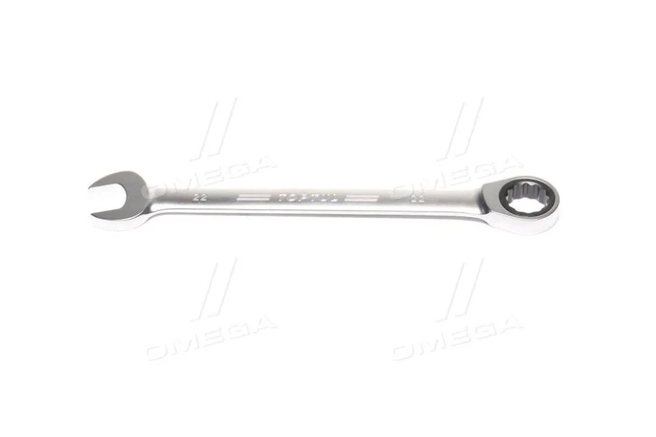 <strong>Ключ комбінований з тріскачкою 22мм Toptul AOAF2222 (фото 1)</strong>