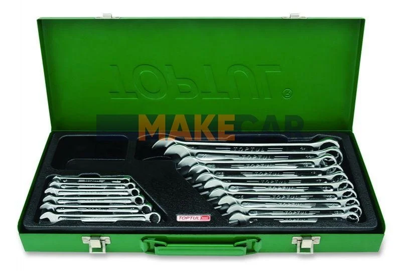 <strong>Набір ключів комбінованих 16 шт. 6-24мм (metal box) Toptul GAAD1603 (фото 1)</strong>