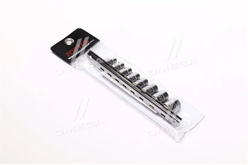 <strong>Набір головок TORX 3/8" E8-E20 8ед.(звезда Давида) Toptul GAAG0802 (фото 1)</strong>