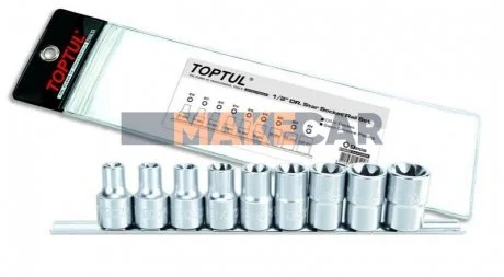 Набір головок TORX для Toptul GAAG0901 фото товару