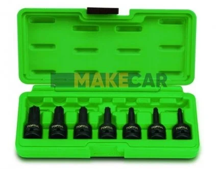 Набір головок TORX 1/2" 7 од для Toptul GDAI0701 фото товару