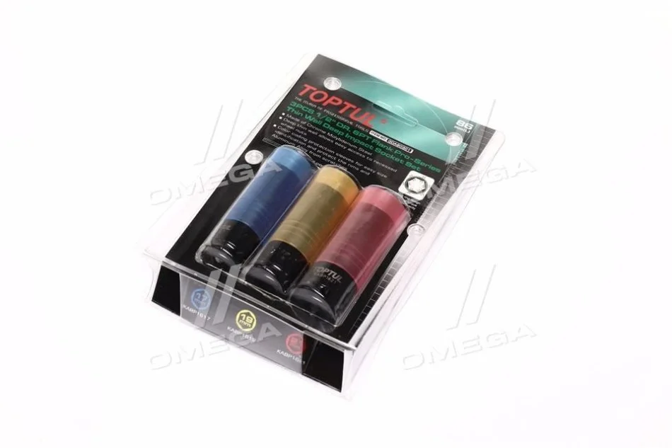 <strong>Набір голівок ударних для шиномонтажа Pro-Series 1/2" 17 Toptul GDAS0301 (фото 1)</strong>