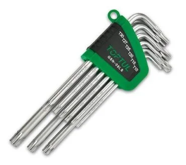 К-кт зіркоподібних ключів TORX для Toptul GSN09LS фото товару