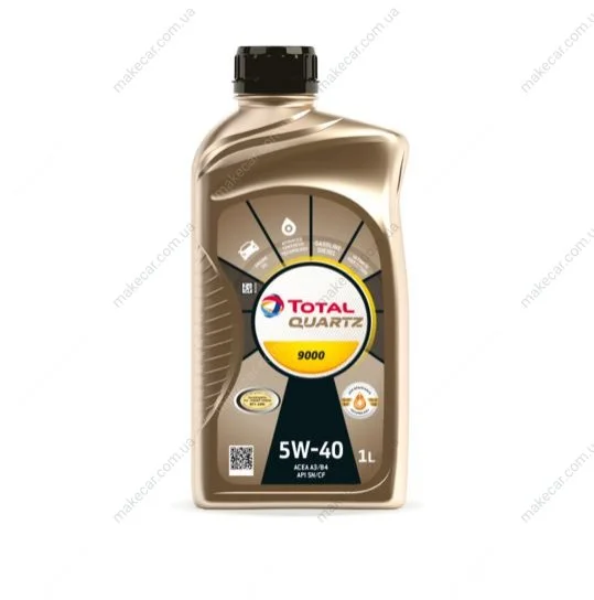 <strong>Моторна олива Total Quartz 9000 5W-40 синтетична 1 л TOTAL 166243 (фото 1)</strong>
