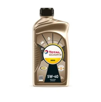 Моторна олива Total Quartz 9000 5W-40 синтетична 1 л для TOTAL 166243 фото товару