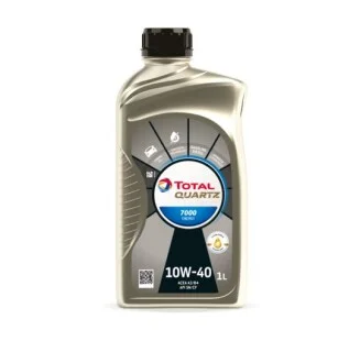 Моторна олива Total Quartz 7000 Energy 10W-40 напівсинтетична 1 л для TOTAL 203705 фото товару