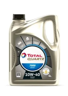 Моторна олива Total Quartz 7000 Energy 10W-40, 4л для TOTAL 203707 фото товару