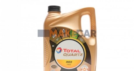 Моторна олія Quartz Ineo First 0W-30 синтетична 4 л TOTAL 213834 (фото 1)