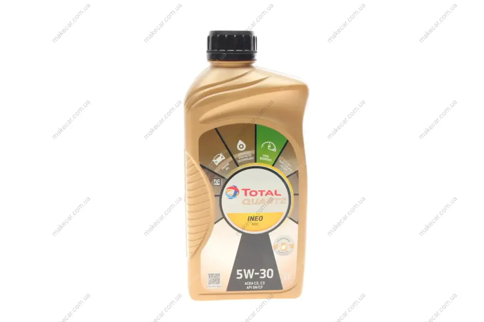 <strong>Моторна олива Total Quartz Ineo MDC 5W-30 синтетична 1 л TOTAL 214030 (фото 1)</strong>