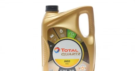 Олива моторна QUARTZ INEO MDC 5W-30 5л для TOTAL 214031 фото товару