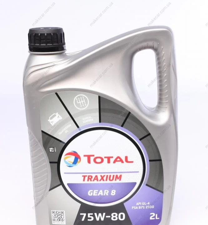 <strong>Олива трансмісійна TRANSMISSION GEAR 8 75W-80 2л TOTAL 214083 (фото 1)</strong>