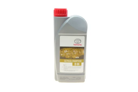 Олива трансмісійна ATF D-lll, 1л. для Dodge, Jeep, Chrysler, Lancia TOYOTA 0888680506 фото товару