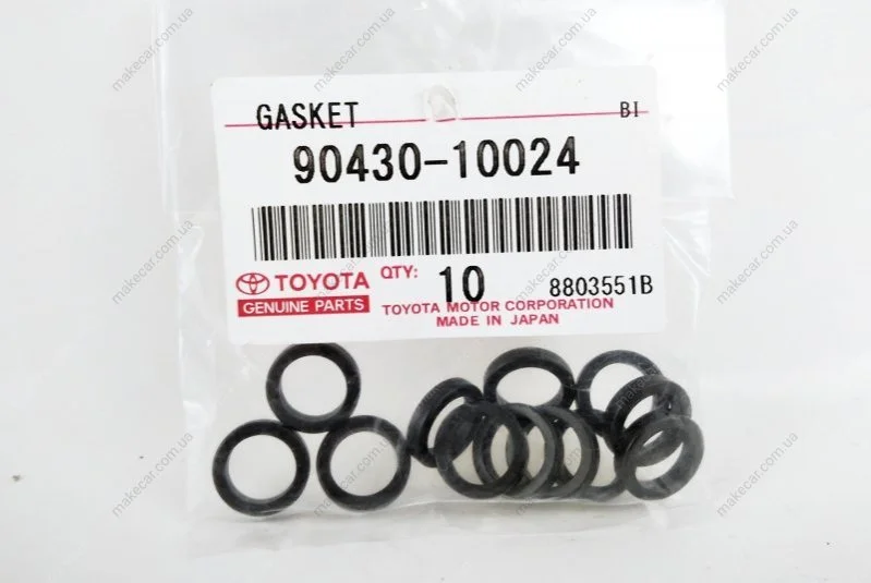 <strong>Ущільнювальне кільце TOYOTA 9043010024 (фото 1)</strong>
