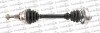 <strong>AUDI Полуось лев L=518mm 36 зуб. A3 (8P1) 1.9 TDI 03-10, SEAT ALTEA (5P1) 1.9 TDI 04-, SKODA OCTAVIA II (1Z3) 2.0 TDI 10-13, VW GOLF VI (5K1) 1.6 TDI 09-12 TRAKMOTIVE 30-0106 (фото 1)</strong>