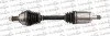 <strong>BMW піввісь лів L=589mm 30/27 зуб X5 E53 TRAKMOTIVE 30-0131 (фото 1)</strong>