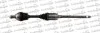 <strong>BMW піввісь прав L=901mm 27/30 зуб. 3 (E46) 325 i 00-05 TRAKMOTIVE 30-0134 (фото 1)</strong>
