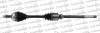 <strong>CITROEN піввісь прав. з ABS L=872mm 25/24 зуб. XSARA Break 2.0 HDi 109 01-05, ZX Break 1.9 TD 93-97 TRAKMOTIVE 30-0185 (фото 1)</strong>