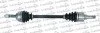 <strong>PEUGEOT піввісь лів. L=648,5mm 21/22 зуб. 1007 1.4 05-, CITROEN C3 I 1.4 i 02-10 TRAKMOTIVE 30-0204 (фото 1)</strong>
