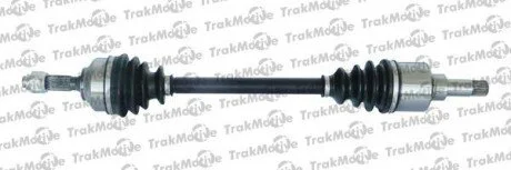 PEUGEOT піввісь лів. L=648,5mm 21/22 зуб. 1007 1.4 05-, CITROEN C3 I 1.4 i 02-10 для TRAKMOTIVE 30-0204 фото товара