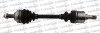 <strong>CITROEN піввісь лів з ABS L=580mm 25/24 зуб. BERLINGO / BERLINGO FIRST 1.6 HDI 05-11, XSARA (N1) 2.0 HDi 99-05, PEUGEOT PARTNER 2.0 HDi 00-08 TRAKMOTIVE 30-0238 (фото 1)</strong>