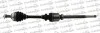 <strong>CITROEN піввісь прав з ABS L=865mm 25/24 зуб. Berlingo 03- TRAKMOTIVE 30-0239 (фото 1)</strong>