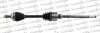 <strong>CITROEN піввісь прав L=938mm 25/24 зуб. C4 GRAND PICASSO,C4 PICASSO 2.0HDI TRAKMOTIVE 30-0240 (фото 1)</strong>