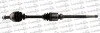 <strong>PEUGEOT піввісь прав L=864mm 25/24 зуб. Partner 1.9 D 96-,Citroen Berlingo,Xsara,ZX TRAKMOTIVE 30-0265 (фото 1)</strong>