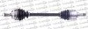 <strong>CITROEN піввісь лів. з ABS L=606mm 21/22 зуб. SAXO 1.6 96-04, PEUGEOT 106 I 1.6 94-96 TRAKMOTIVE 30-0280 (фото 1)</strong>